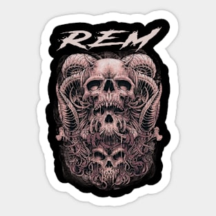 REM BAND Sticker